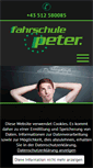 Mobile Screenshot of fahrschule-peter.com